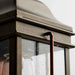 Wall Lantern Nuvo 60-5831 Howell - 1 Light - Small Outdoor Wall Fixture with 60W Vintage Lamp Included - Bronze with Copper Accents Finish Nuvo