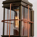 Wall Lantern Nuvo 60-5831 Howell - 1 Light - Small Outdoor Wall Fixture with 60W Vintage Lamp Included - Bronze with Copper Accents Finish Nuvo