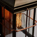 Wall Lantern Nuvo 60-5831 Howell - 1 Light - Small Outdoor Wall Fixture with 60W Vintage Lamp Included - Bronze with Copper Accents Finish Nuvo
