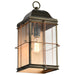 Wall Lantern Nuvo 60-5833 Howell - 1 Light - Large Outdoor Wall Fixture with 60W Vintage Lamp Included - Bronze with Copper Accents Finish Nuvo