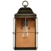 Wall Lantern Nuvo 60-5833 Howell - 1 Light - Large Outdoor Wall Fixture with 60W Vintage Lamp Included - Bronze with Copper Accents Finish Nuvo
