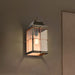 Wall Lantern Nuvo 60-5833 Howell - 1 Light - Large Outdoor Wall Fixture with 60W Vintage Lamp Included - Bronze with Copper Accents Finish Nuvo