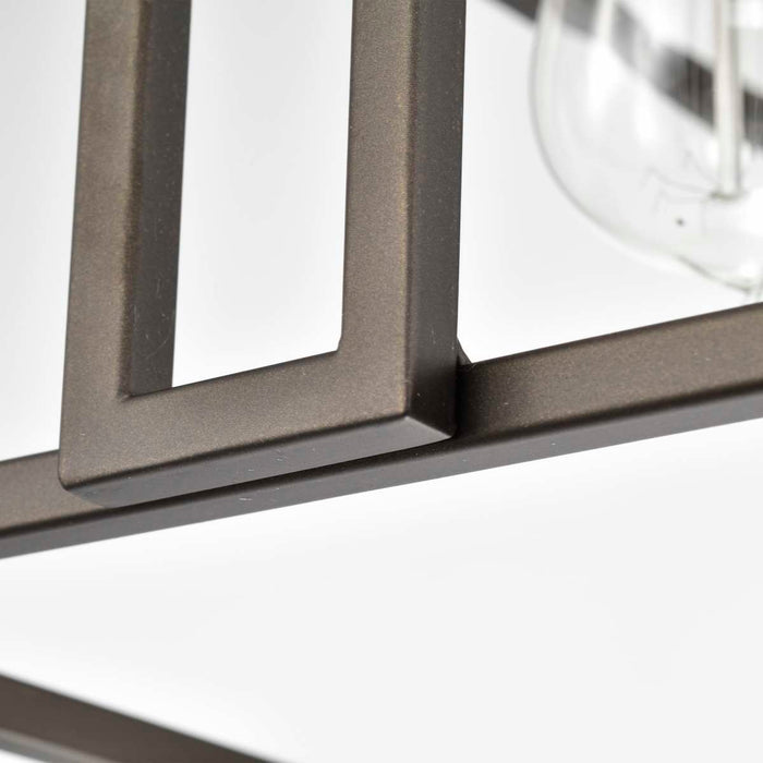Island Pendant Nuvo 60-5854 Lake - 4 Light - Island Pendant - Forest Bronze with Copper Accents Finish Nuvo