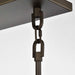 Island Pendant Nuvo 60-5854 Lake - 4 Light - Island Pendant - Forest Bronze with Copper Accents Finish Nuvo