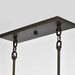 Island Pendant Nuvo 60-5854 Lake - 4 Light - Island Pendant - Forest Bronze with Copper Accents Finish Nuvo