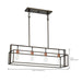 Island Pendant Nuvo 60-5854 Lake - 4 Light - Island Pendant - Forest Bronze with Copper Accents Finish Nuvo