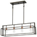 Island Pendant Nuvo 60-5854 Lake - 4 Light - Island Pendant - Forest Bronze with Copper Accents Finish Nuvo