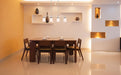 Island Pendant Nuvo 60-5875 Laguna 4 Light - Island Pendant - Brushed Nickel with White Glass Nuvo