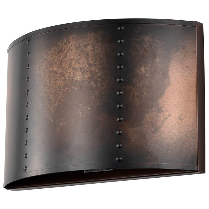 Sconce Nuvo 60-5891 Kettle - 1 Light - Wall Sconce with 60W Vintage Lamp Included - Weathered Brass Finish Nuvo