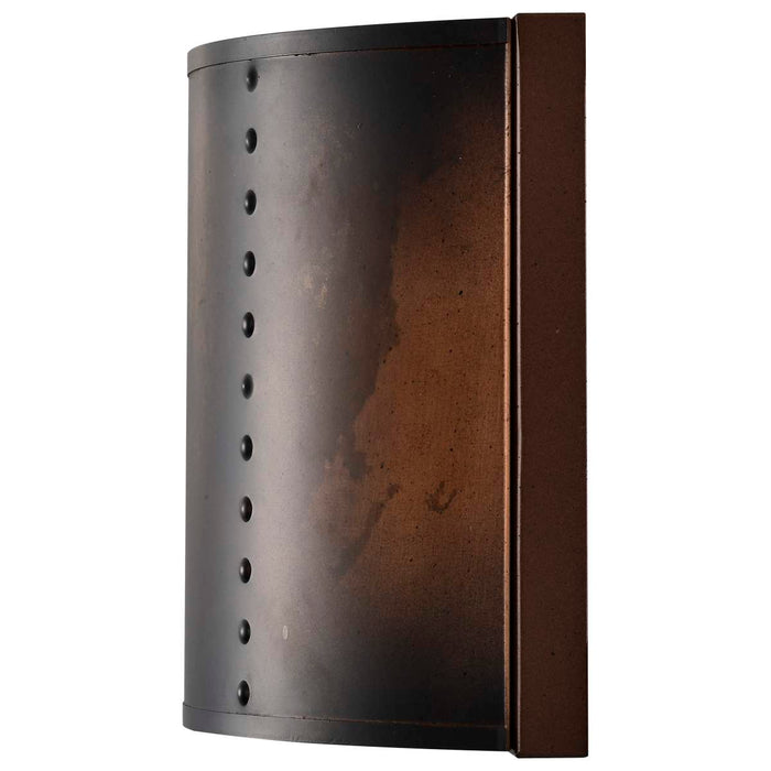 Sconce Nuvo 60-5891 Kettle - 1 Light - Wall Sconce with 60W Vintage Lamp Included - Weathered Brass Finish Nuvo