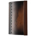 Sconce Nuvo 60-5891 Kettle - 1 Light - Wall Sconce with 60W Vintage Lamp Included - Weathered Brass Finish Nuvo