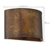 Sconce Nuvo 60-5891 Kettle - 1 Light - Wall Sconce with 60W Vintage Lamp Included - Weathered Brass Finish Nuvo
