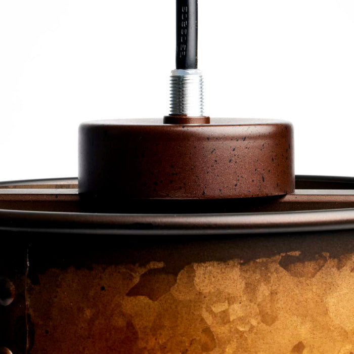 Mini Pendant Nuvo 60-5892 Kettle - 1 Light - Mini Pendant with 60W Vintage Lamp Included - Weathered Brass Finish Nuvo