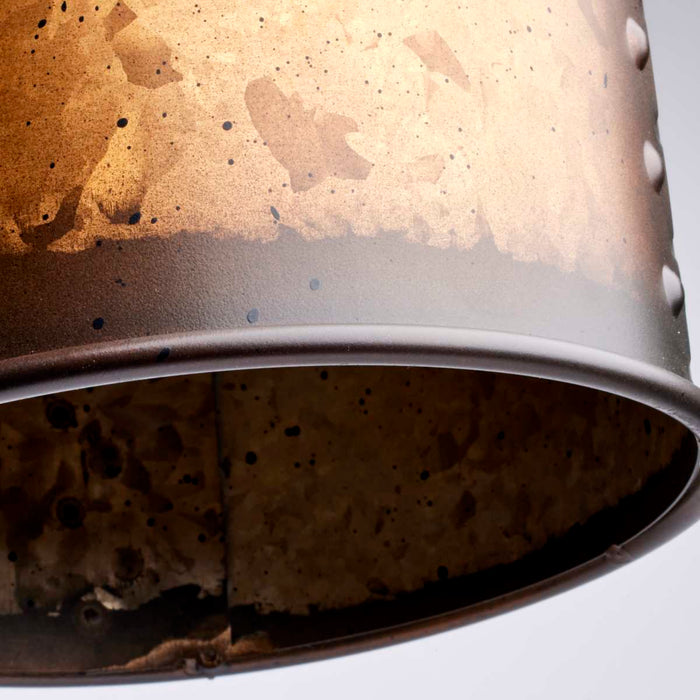 Mini Pendant Nuvo 60-5892 Kettle - 1 Light - Mini Pendant with 60W Vintage Lamp Included - Weathered Brass Finish Nuvo