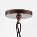 Pendant Nuvo 60-5895 Kettle - 5 Light - Oversized Pendant with 60W Vintage Lamps Included - Weathered Brass Finish Nuvo