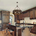 Pendant Nuvo 60-5895 Kettle - 5 Light - Oversized Pendant with 60W Vintage Lamps Included - Weathered Brass Finish Nuvo