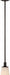 Mini Pendant Nuvo 60-5928 Laguna - 1 Light - Mini Pendant with White Glass - Forest Bronze Finish Nuvo