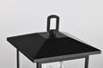 Post Lantern Nuvo 60-5932 Jamesport Collection Outdoor 15 inch Post Light Pole Lantern - Matte Black with Clear Glass Nuvo