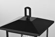 Post Lantern Nuvo 60-5932 Jamesport Collection Outdoor 15 inch Post Light Pole Lantern - Matte Black with Clear Glass Nuvo