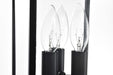 Post Lantern Nuvo 60-5932 Jamesport Collection Outdoor 15 inch Post Light Pole Lantern - Matte Black with Clear Glass Nuvo