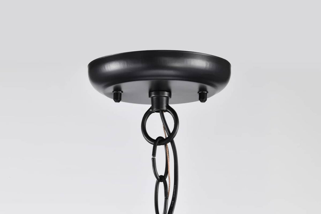 Hanging Lantern Nuvo 60-5933 Jamesport Collection Outdoor 11 inch Hanging Light - Matte Black with Clear Glass Nuvo