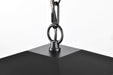 Hanging Lantern Nuvo 60-5933 Jamesport Collection Outdoor 11 inch Hanging Light - Matte Black with Clear Glass Nuvo