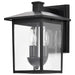 Wall Lantern Nuvo 60-5934 Jamesport Collection Outdoor 11 inch Wall Lantern - Matte Black with Clear Glass Nuvo