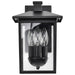 Wall Lantern Nuvo 60-5934 Jamesport Collection Outdoor 11 inch Wall Lantern - Matte Black with Clear Glass Nuvo