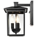 Wall Lantern Nuvo 60-5934 Jamesport Collection Outdoor 11 inch Wall Lantern - Matte Black with Clear Glass Nuvo