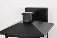 Wall Lantern Nuvo 60-5934 Jamesport Collection Outdoor 11 inch Wall Lantern - Matte Black with Clear Glass Nuvo