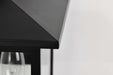 Wall Lantern Nuvo 60-5934 Jamesport Collection Outdoor 11 inch Wall Lantern - Matte Black with Clear Glass Nuvo