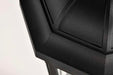 Post Lantern Nuvo 60-5943 East River Collection Outdoor 19.5 inch Post Light Pole Lantern - Matte Black Finish with Clear Water Glass Nuvo