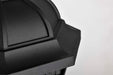 Hanging Lantern Nuvo 60-5944 East River Collection Outdoor 14.5 inch Hanging Light - Matte Black Finish with Clear Water Glass Nuvo