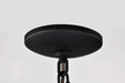 Hanging Lantern Nuvo 60-5944 East River Collection Outdoor 14.5 inch Hanging Light - Matte Black Finish with Clear Water Glass Nuvo
