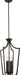 Pendant Nuvo 60-5976 Laguna - 4 Light - Caged Pendant - Forest Bronze Nuvo