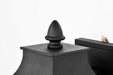 Wall Lantern Nuvo 60-5997 Austen Collection Outdoor 13 inch Small Wall Light - Matte Black Finish with Clear Water Glass Nuvo