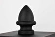 Wall Lantern Nuvo 60-5998 Austen Collection Outdoor 17 inch Large Wall Light - Matte Black Finish with Clear Water Glass Nuvo