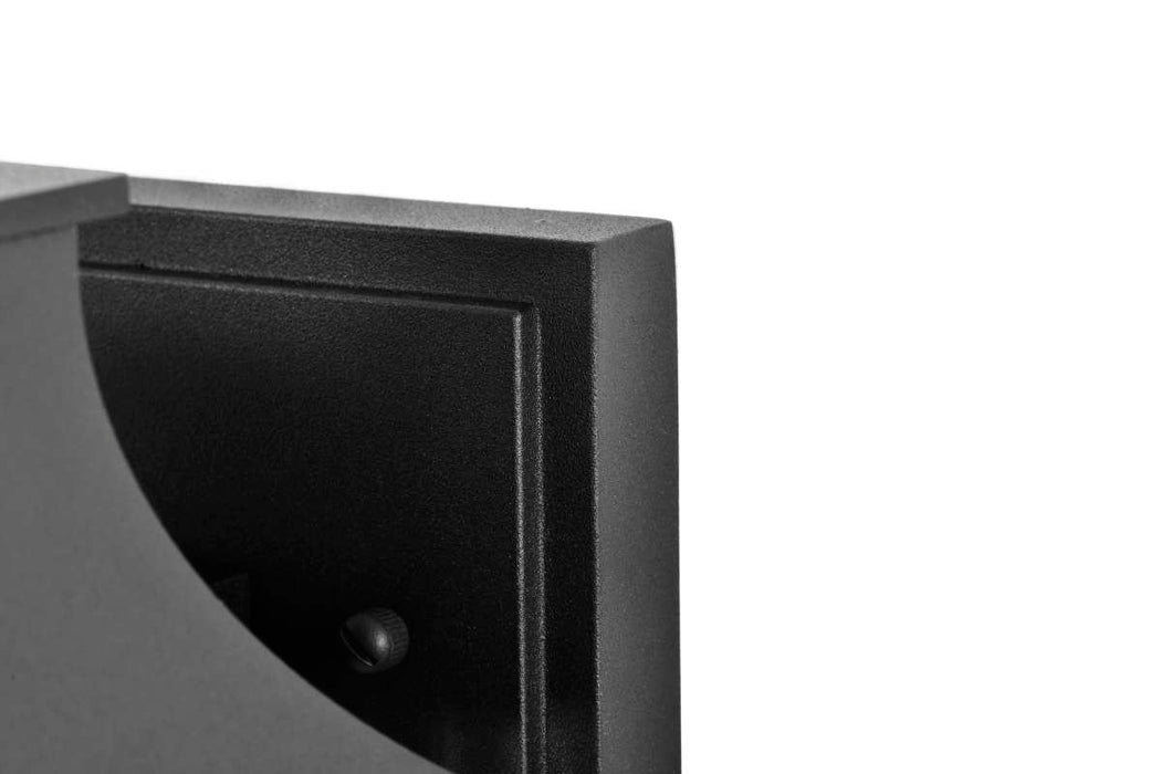 Wall Lantern Nuvo 60-5998 Austen Collection Outdoor 17 inch Large Wall Light - Matte Black Finish with Clear Water Glass Nuvo