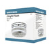 Flush Mount Nuvo 60-6027 2 Light - 8 in. - Flush Mount - Medium Crystal / White Drum - Color retail packaging - Polished Chrome Finish Nuvo