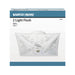 Flush Mount Nuvo 60-6032 2 Light - 12 in. - Ceiling Fixture - Square Floral - Color retail packaging - White Finish Nuvo