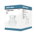 Flush Mount Nuvo 60-6033 1 Light - 6 in. - Ceiling Fixture - White Ball - Color retail packaging - White Finish Nuvo