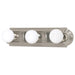 Vanity Nuvo 60-6072 3 Light - 18 in. - Vanity - Racetrack Style - Color retail packaging - Brushed Nickel Finish Nuvo