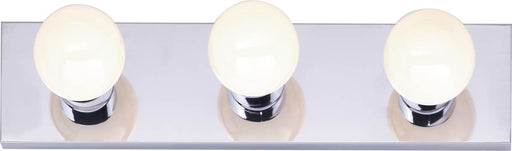 Vanity Nuvo 60-6112 3 Light - 18 in. - Vanity - Strip - Color retail packaging - Polished Chrome Finish Nuvo