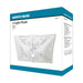 Flush Mount Nuvo 60-6113 2 Light - 12 in. - Ceiling Fixture - Square Floral with Pull Chain - Color retail packaging - White Finish Nuvo