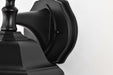 Wall Lantern Nuvo 60-6118 Hopkins Outdoor Collection 13 inch Large Wall Light - Matte Black Finish with Clear Glass Nuvo