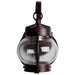 Wall Lantern Nuvo 60-631 1 Light - 11 in. - Wall Lantern - Onion Lantern with Clear Seed Glass - Old Bronze Finish Nuvo