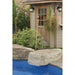 Wall Lantern Nuvo 60-632 1 Light - 11 in. - Wall Lantern - Onion Lantern with Clear Seed Glass - Textured Black Finish Nuvo