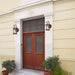 Wall Lantern Nuvo 60-634 1 Light - 11 in. - Wall Lantern - Piper Lantern with Clear Seed Glass - Old Bronze Finish Nuvo