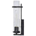 Vanity Nuvo 60-6381 Donzi - 1 Light - Vanity Fixture - Iron Black Finish Nuvo