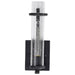 Vanity Nuvo 60-6381 Donzi - 1 Light - Vanity Fixture - Iron Black Finish Nuvo
